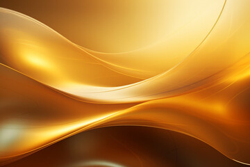 Abstract golden background created with generative AI