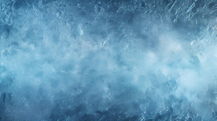 background on the banner, frozen glass 