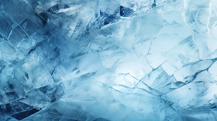 Obraz premium background on the banner, frozen glass 