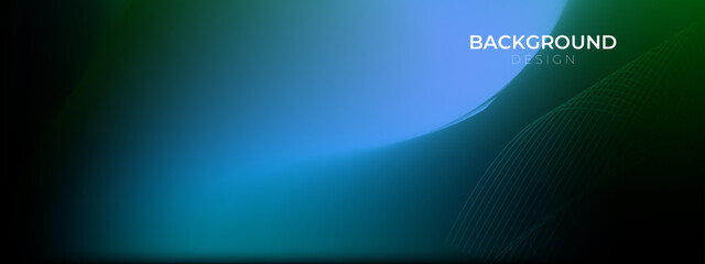Abstract defocused colors. Blue green color gradient fluidity background design