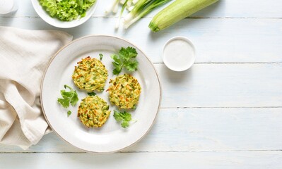 Zucchini fritters