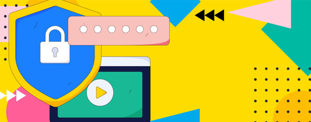 Business People Flat Vector Concept Operation Hand Drawn Illustration
