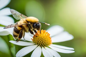 bee on flower