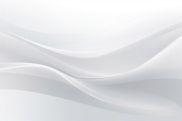 Abstract white and grey background created with generative AI