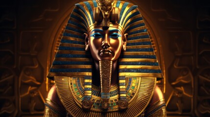 Ra - The egyptian god of the sun.generative ai
 - obrazy, fototapety, plakaty
