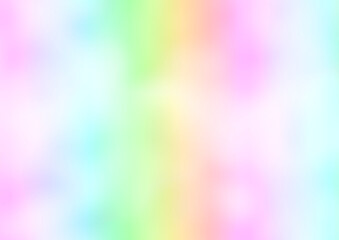 Rainbow gradient artistic background