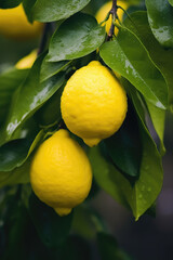 lemons in the tree
