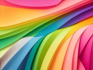 Abstract rainbow Colorful Paper background