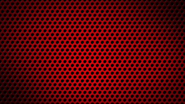 Simple red gradient metallic grill pattern minimal geometrical background