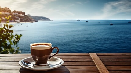 Coffee background illustration design, coffee beans, caffeine