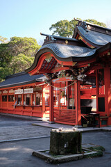 神秘的な枚聞神社