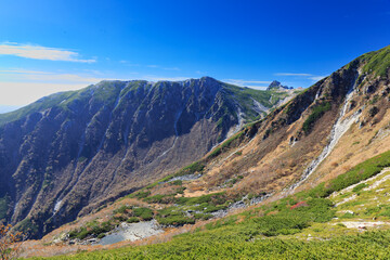 木曽駒ヶ岳 紅葉シーズン