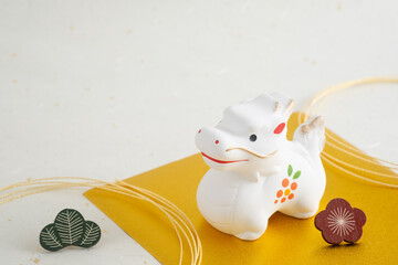 新年！2024年辰年のイメージ