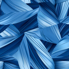 Seamless blue and dark blue color geometry background