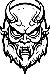 satan cartoon