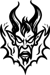 satan cartoon