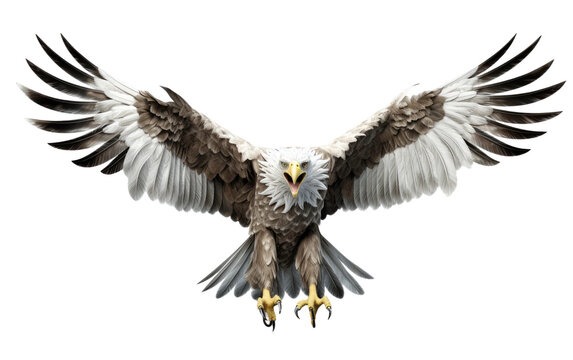 3D Cartoon Eagle Majestic Image transparent PNG