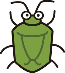 カメムシのイラスト