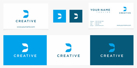 infographic design elements with letter b creative simple logo 