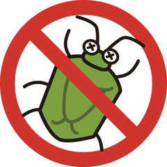 カメムシのイラスト