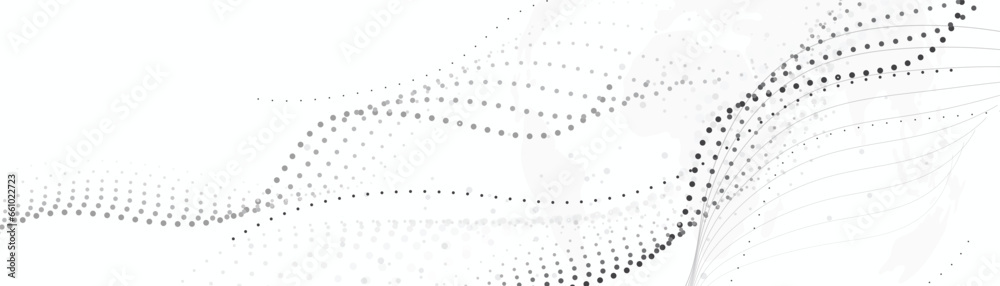 Poster background abstract halftone elements technology system data design concept. texture template design