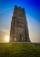 Obraz premium Glastonbury Tor