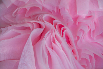 Abstract background pink fabric.