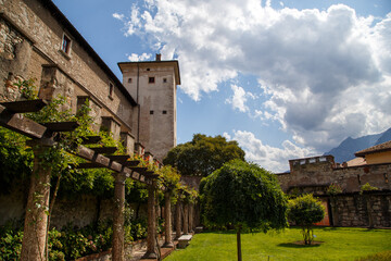 Castello del Buonconsiglio in Trento, Italy.