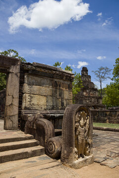 Muragala Ancient structure dating back to the Polonnaruwa , Sri Lanka. 