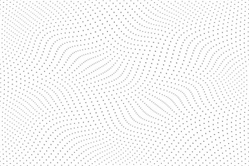 abstract creative polka dot wave pattern vector.