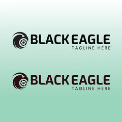 Eagle logo vector, Black Eagle Logo