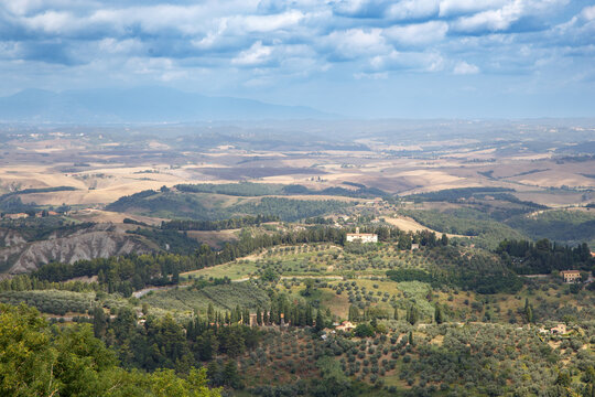 Badia Camaldolese, just outside Volterra, Pisa, Tuscany, Italy