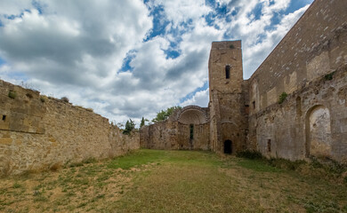 Badia Camaldolese, just outside Volterra, Pisa, Tuscany, Italy