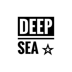 ''Deep sea'' Quote Illustration