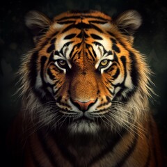 Fototapeta na wymiar tiger profile picture tiger profile picture.Generative AI