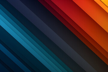Obraz premium Diagonal gradient with vibrant stripes transitioning from dark to light