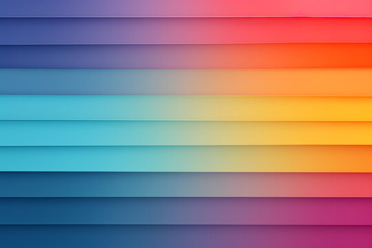 Multicolored horizontal gradient bands from purple to orange