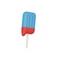 ice cream 3D summer icons can be used in various digital and design contexts. They might appear as part of mobile app icons, website graphics, or in marketing materials for summer-related products 
