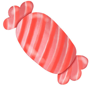 A sweet colorful candy bar 