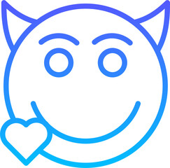 kiss Line Icon pictogram symbol visual illustration