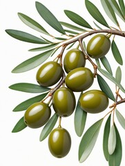 Olives On A Branch
