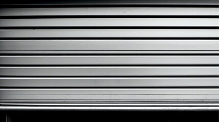 Obraz premium Close up of silver object, silver foil metallic wall, abstract texture background