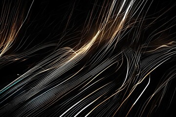 abstract background with waves