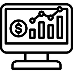 Monitor Outline Icon