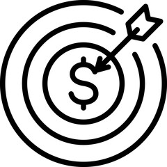 Target Outline Icon