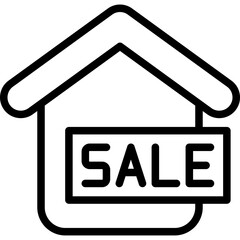 Sale Outline Icon