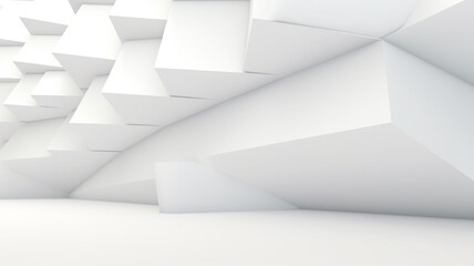 Abstract white background. Modern background concept. Generative AI