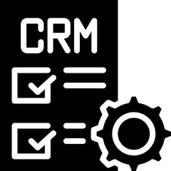 Crm Glyph Icon