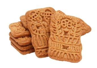 Spéculoos - Speculaas - Spekulatius / Transparent background