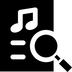 Music Glyph Icon